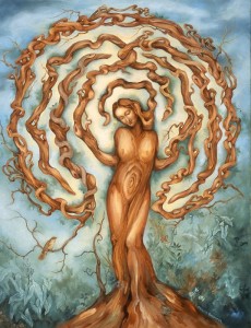 Spiralen Vrouwen Verhalen en het Land Lien Van Camp Workshop Ostara festival